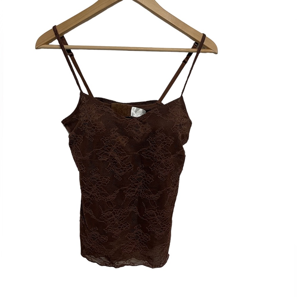 Nordstrom Intimates Lace tank top with built in bra